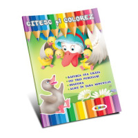 Citesc și colorez - Rățușca cea urâtă