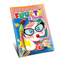 Marea carte de colorat. Fructe și legume