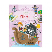 Pirați. Lipește 250 autocolante