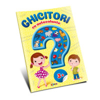Marea carte. Ghicitori cu autocolante 3+