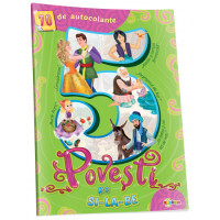5 Povești pe silabe (70 autocolante)