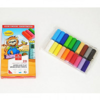 Plastilină KOH-I-NOOR - 20 culori, 400g