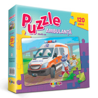 Puzzle Ambulanța 120ps.