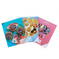 Caiet 12 foi linie mica (carton)