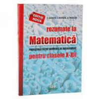 Rezumate la Matematică cl. X-XII