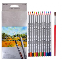 Creioane color Marco Raffine +efect acuarelă (12 culori+periuță)