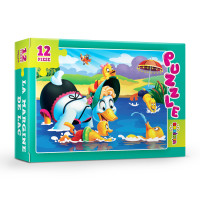 Puzzle 12ps. La margine de lac