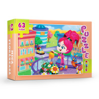 Puzzle 63ps. Mica florareasă