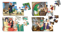 Puzzle Aladin (4 imagini în cutie)