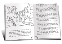 Citesc pe silabe. Colorez. Cei trei țapi isteți (vol.2)