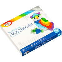 Plastilină GAMMA Clasic 10 culori, 200g, +cuțitaș