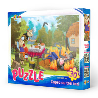 Puzzle Capra cu trei iezi 30ps.