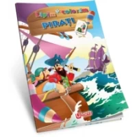 Lipim și colorăm - Pirați