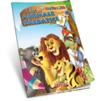 Lipim și colorăm - Animale sălbatice