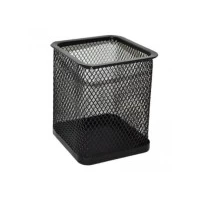 Pahar p/u pixuri metal plasa (dreptunghic/negru/8*8*9cm)