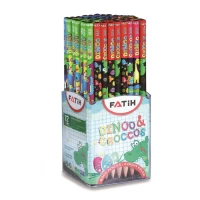 Creion simplu Dino & Croccos Foil Printing HB Fatih