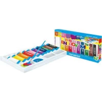 Tempera lavabilă energy & tropical mix set 10 cul*21ml