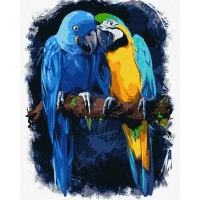 Tablou pe numere "Bine impreuna" 40x50 cm KHO4463