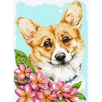 Tablou pe numere "Bucurie de primăvară" 30x40cm KHO4491