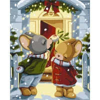 Tablou pe numere "Sub vâsc" 40x50 cm KHO6552