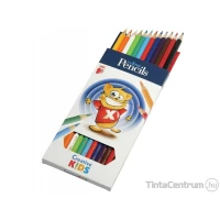 Creioane colorate 12 cul.Creative Kids ICO