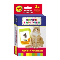 Мамы и малыши (Разв. карточки 3+)