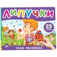 Тело человека. Книга с липучками
