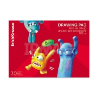 Album pentru desen А4, 30 foi Jolly Friends