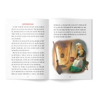 Citesc și colorez (pe silabe). Cenușăreasa