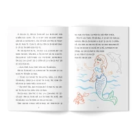 Citesc și colorez (pe silabe). Mica Sirena