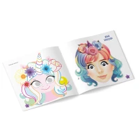 Măști cu activități. Personaje pentru fete