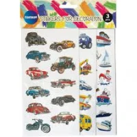 Abtibilduri decorative CARS 190x100mm