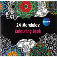 CARTE COLORAT-ANTISTRES "24 Mandalas"