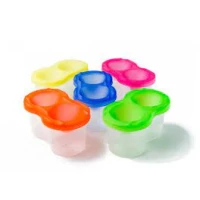 Pahar acuarela dublu