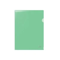 Dosar Plastic A4 Premium verde transparent