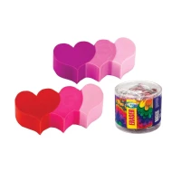 Radieră Inimioare 40x20x10мм