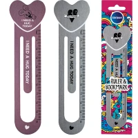 Riglă - semn de carte 10см