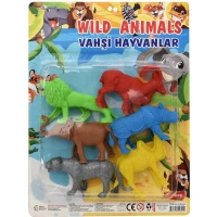 Animale sălbatice set 6 buc