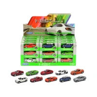 Mașini metalice de colecție 1:60 Welly, 12 modele