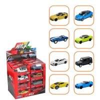 Mașini metalice de colecție 1:34 Welly, 8 -12 modele cu inerție