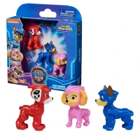 Set de 3 mini-figurine: Skye, Chase și Marshall, seria «Patrula Cățelușilor»