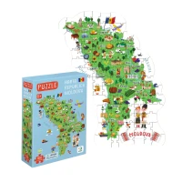 Puzzle “Harta Moldovei"