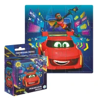 Puzzle «Batwheels: Pasărea Roșie Red», seria Progressive, 20 el.
