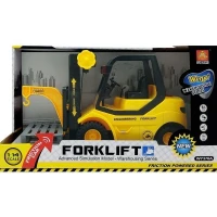 1:14 Mașina cu inerție "Forklift Truck" (4 butoane - lumina / sunet)