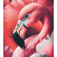 Mozaica cu Diamante 40x50 cm "Capodopera roz a naturii"