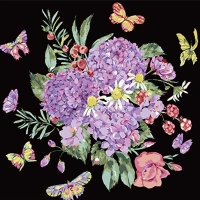 Tablou pe numere  40x40 cm "Compoziție colorată"