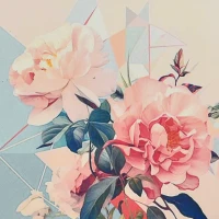 Mozaica cu Diamante 30x30 cm "Raiul roz"