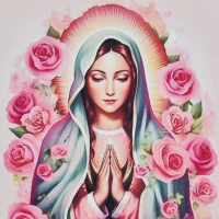 Mozaica cu Diamante 30x30 cm "Frumusețea divină"