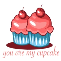 Tablou pe numere 20x20 cm "Tu ești brioșa mea"