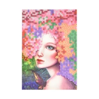 Mozaica cu Diamante 10x15 cm "Frumusețea în flori"